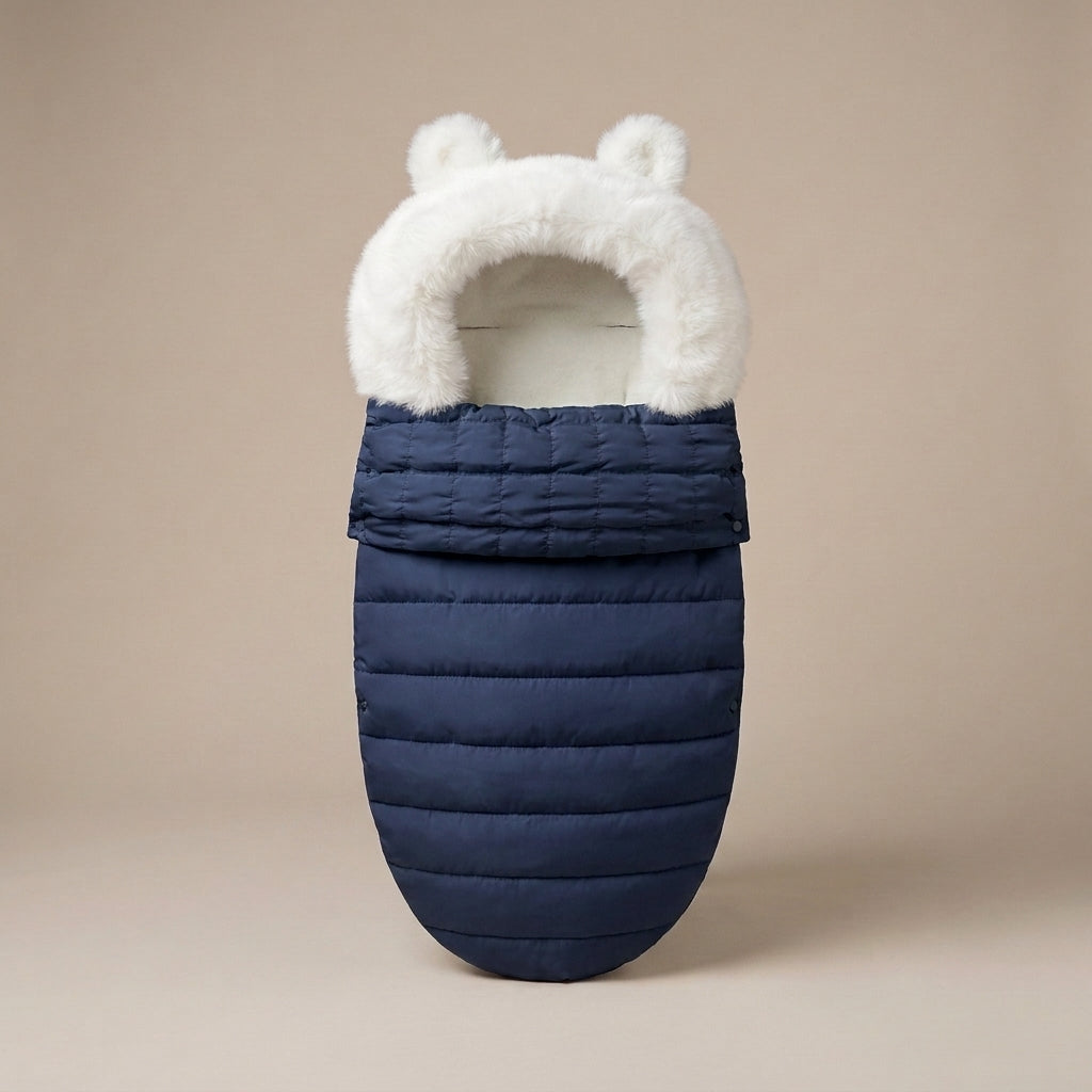 Water-Resistant Stroller Footmuff, Fleece Lined – Kidoriko