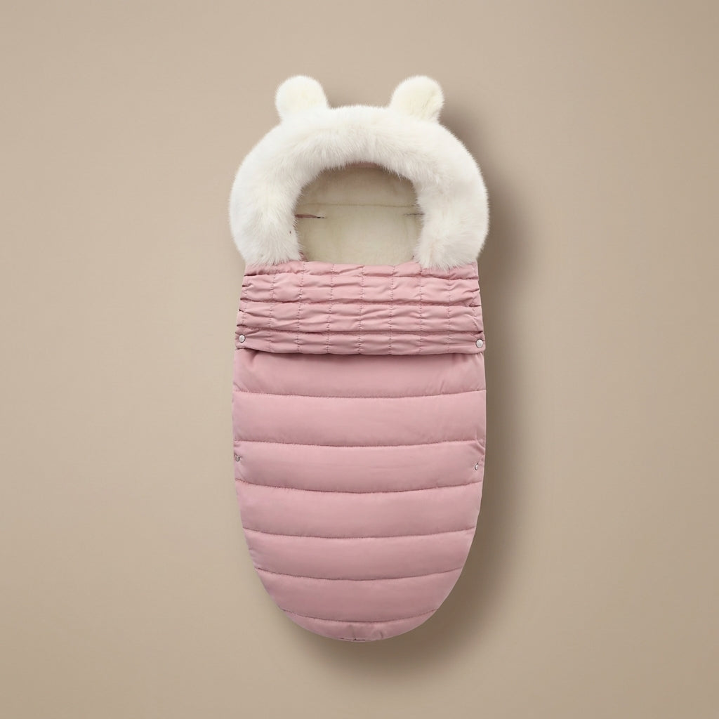 Water-Resistant Stroller Footmuff, Fleece Lined – Kidoriko