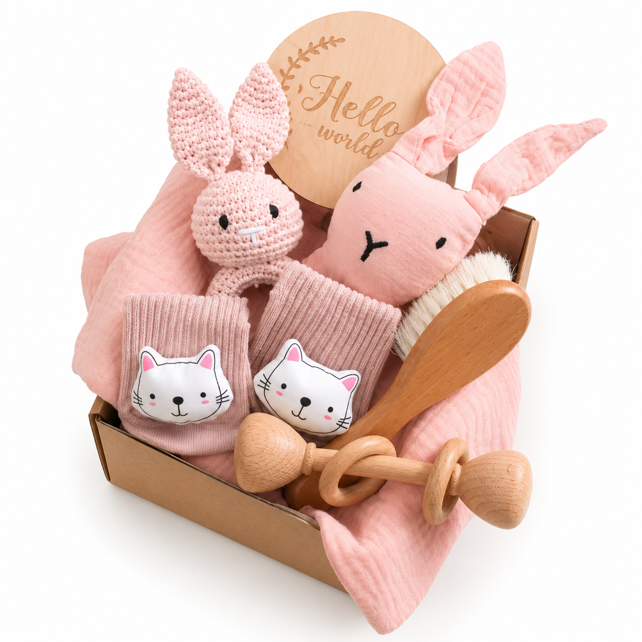 First Bath Girl Gift Set