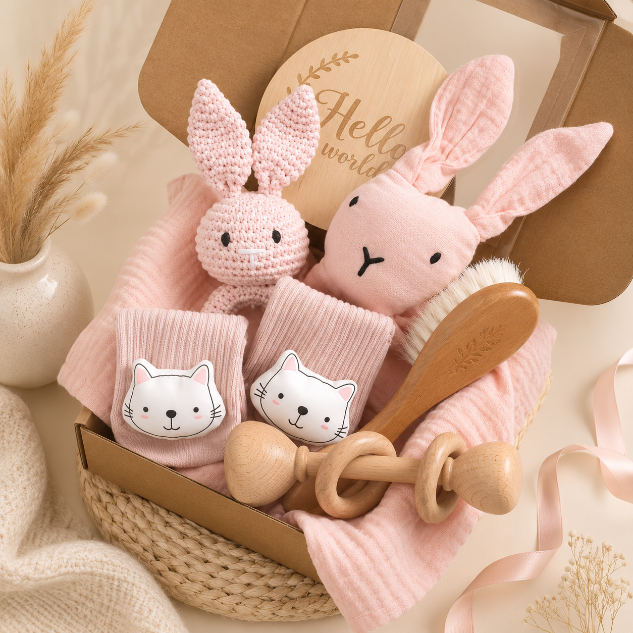 First Bath Girl Gift Set