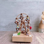 Handcrafted Wooden Ferris Wheel Music Box – Kidoriko