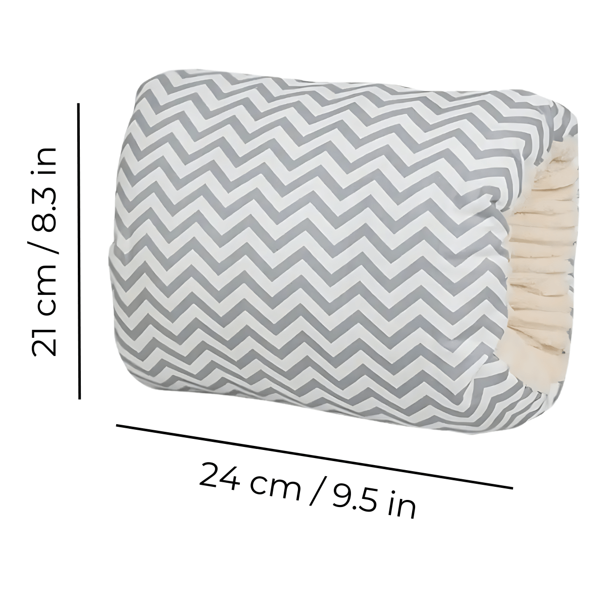 Ergonomic Feeding Arm Pillow, Removable Cover – Kidoriko
