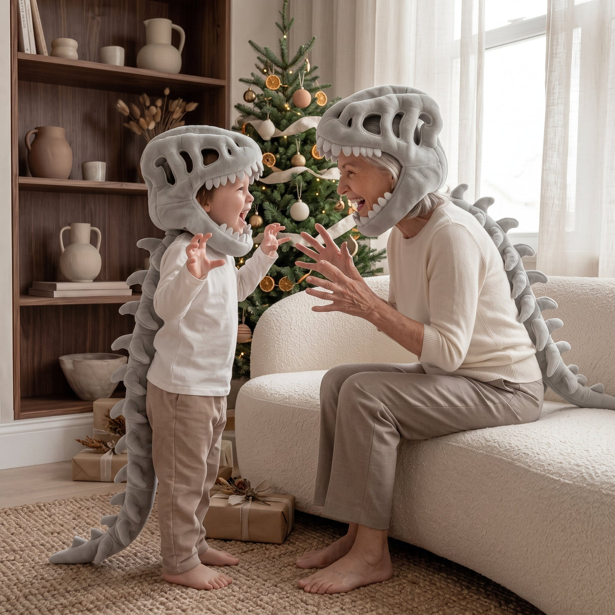 Dinosaur Plush Hoodie for Kids – Kidoriko