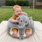 Plush Baby Sit-Up Seat with Squeaker Toys – Kidoriko
