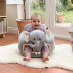 Plush Baby Sit-Up Seat with Squeaker Toys – Kidoriko