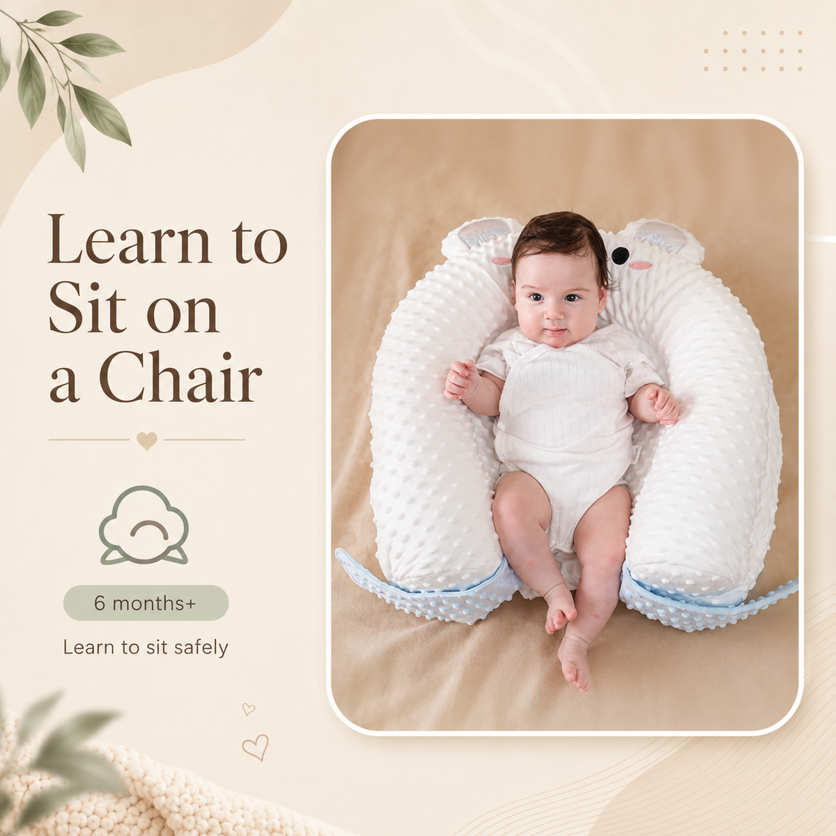 3-in-1 Adjustable Baby Lounger for Tummy Time – Kidoriko