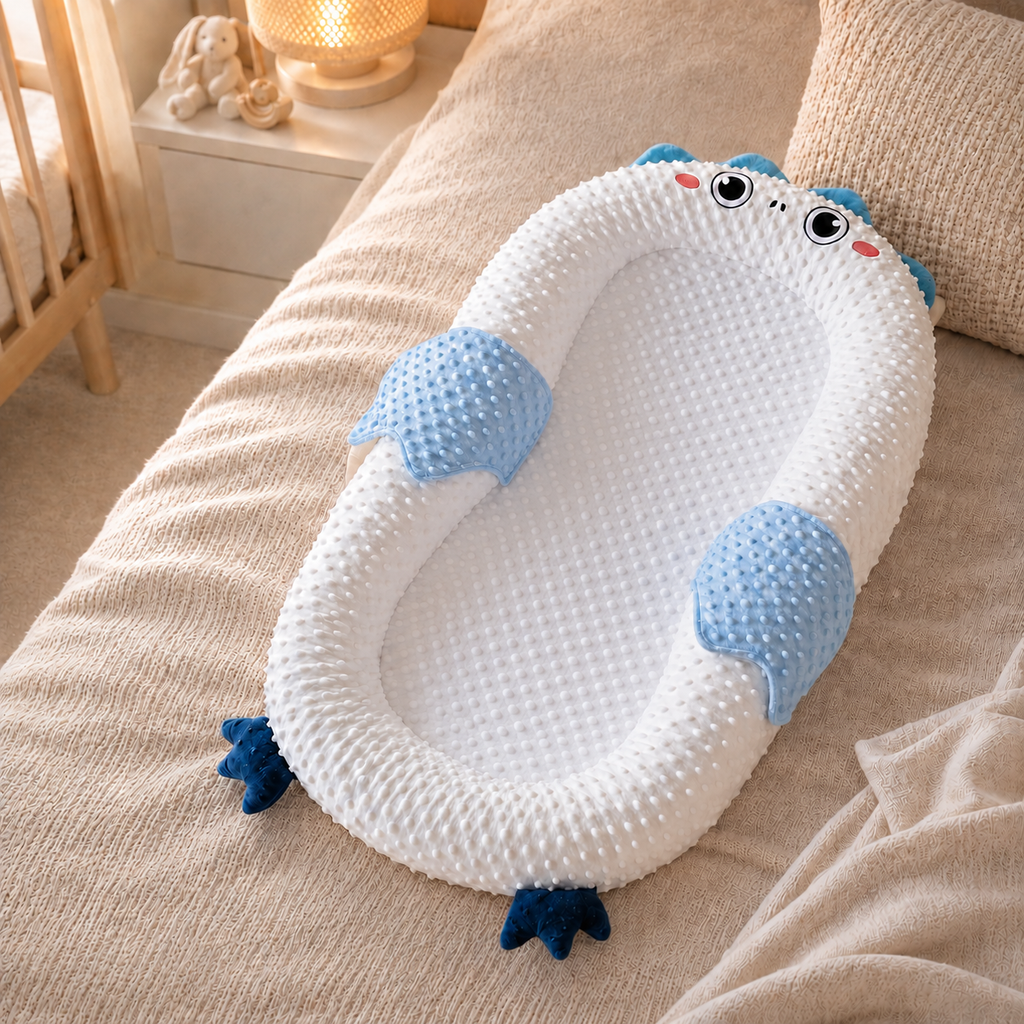 3-in-1 Adjustable Baby Lounger for Tummy Time – Kidoriko