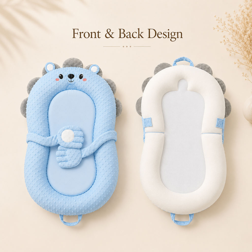 Smart Soothing Baby Lounger with Warming & Incline
