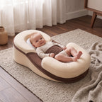 Inclined Newborn Lounger with Memory Foam – Kidoriko