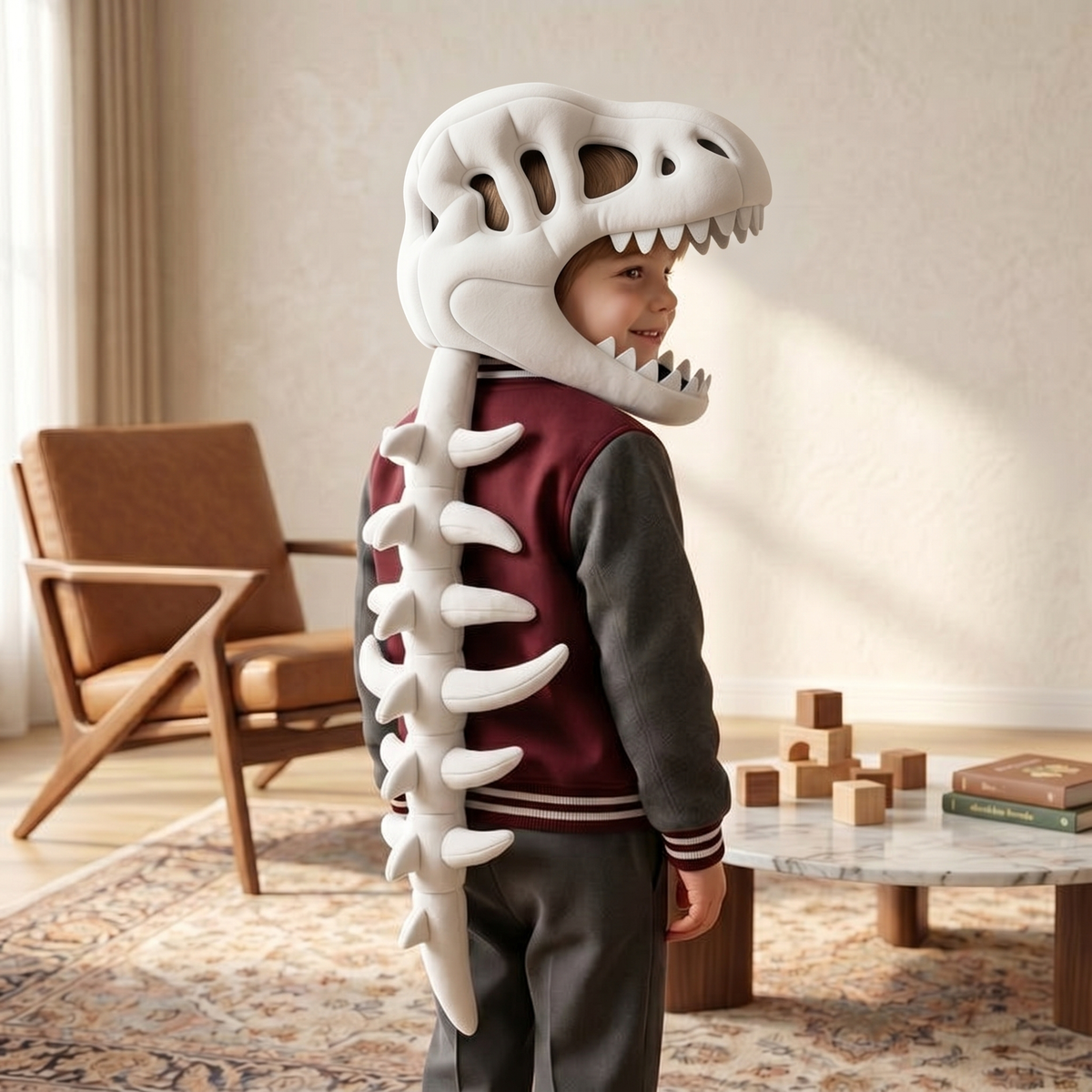 Dinosaur Plush Hoodie for Kids – Kidoriko