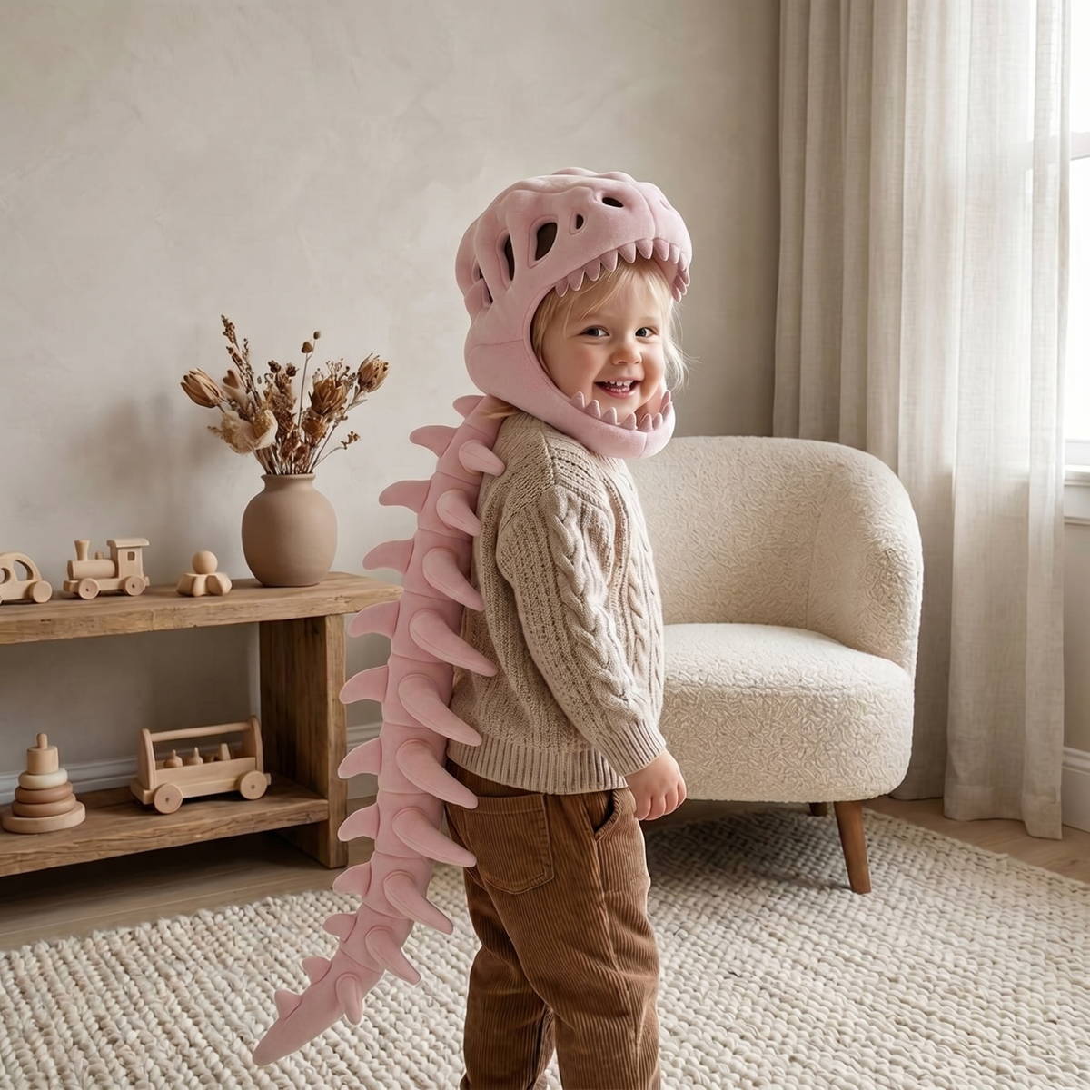 Dinosaur Plush Hoodie for Kids – Kidoriko