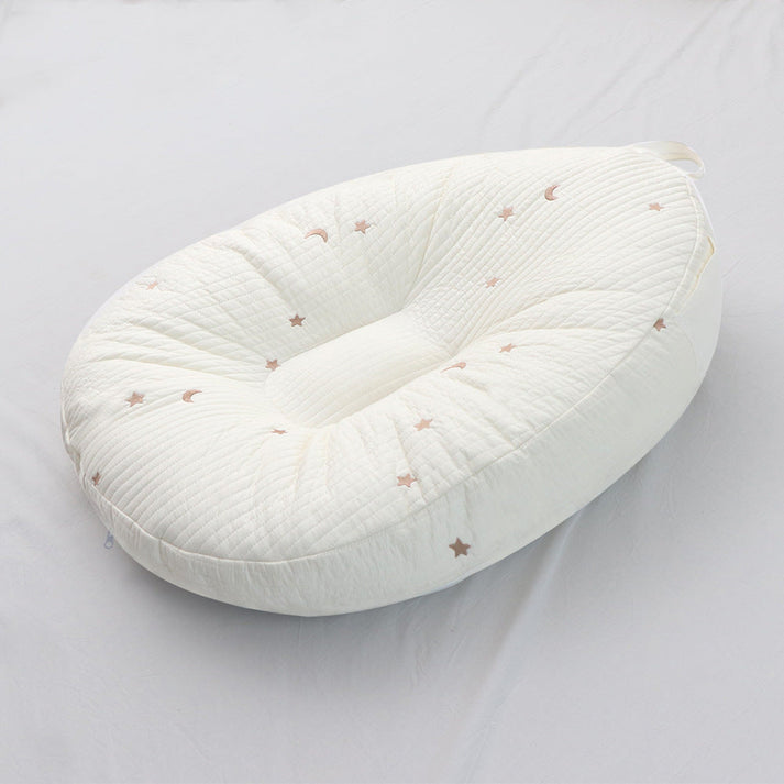 Ergonomic Cotton Baby Lounger Nest, 5° Incline – Kidoriko