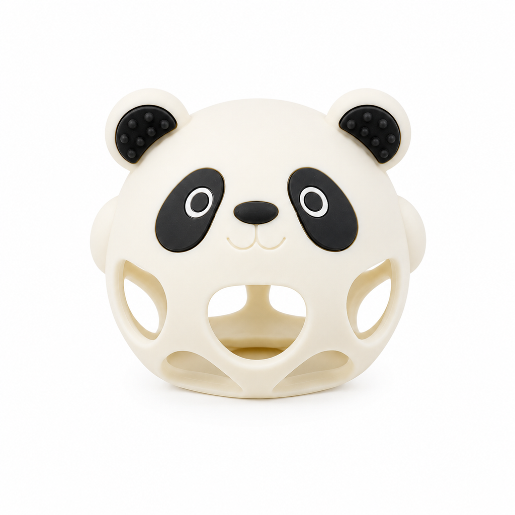 Silicone Panda Teether Toy (BPA-Free)