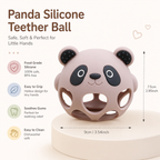 Silicone Panda Teether Toy (BPA-Free)