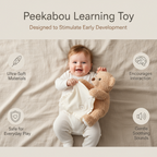 Interactive Peekaboo Singing Plush Bear – Kidoriko