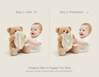 Interactive Peekaboo Singing Plush Bear – Kidoriko