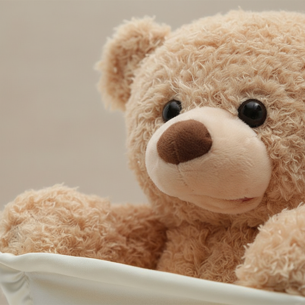 Interactive Peekaboo Singing Plush Bear – Kidoriko