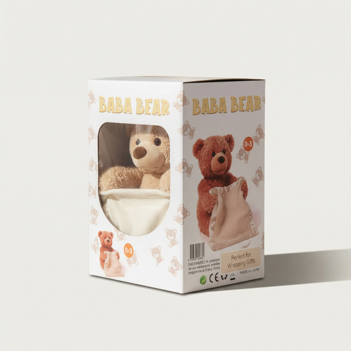 Interactive Peekaboo Singing Plush Bear – Kidoriko