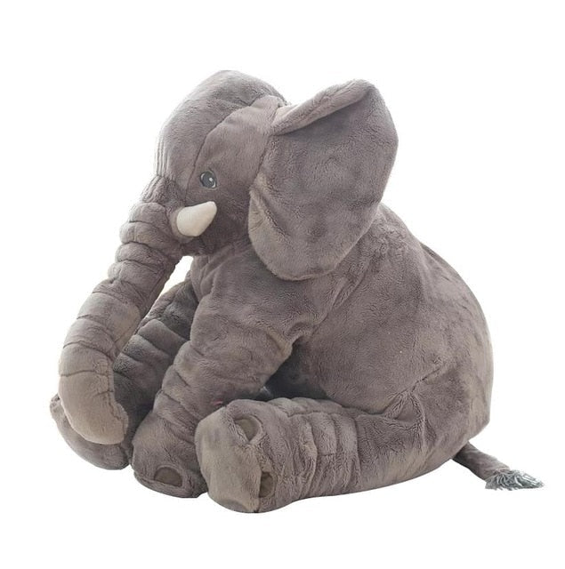 Plush Elephant Pillow, Soft Cotton Nursery – Kidoriko