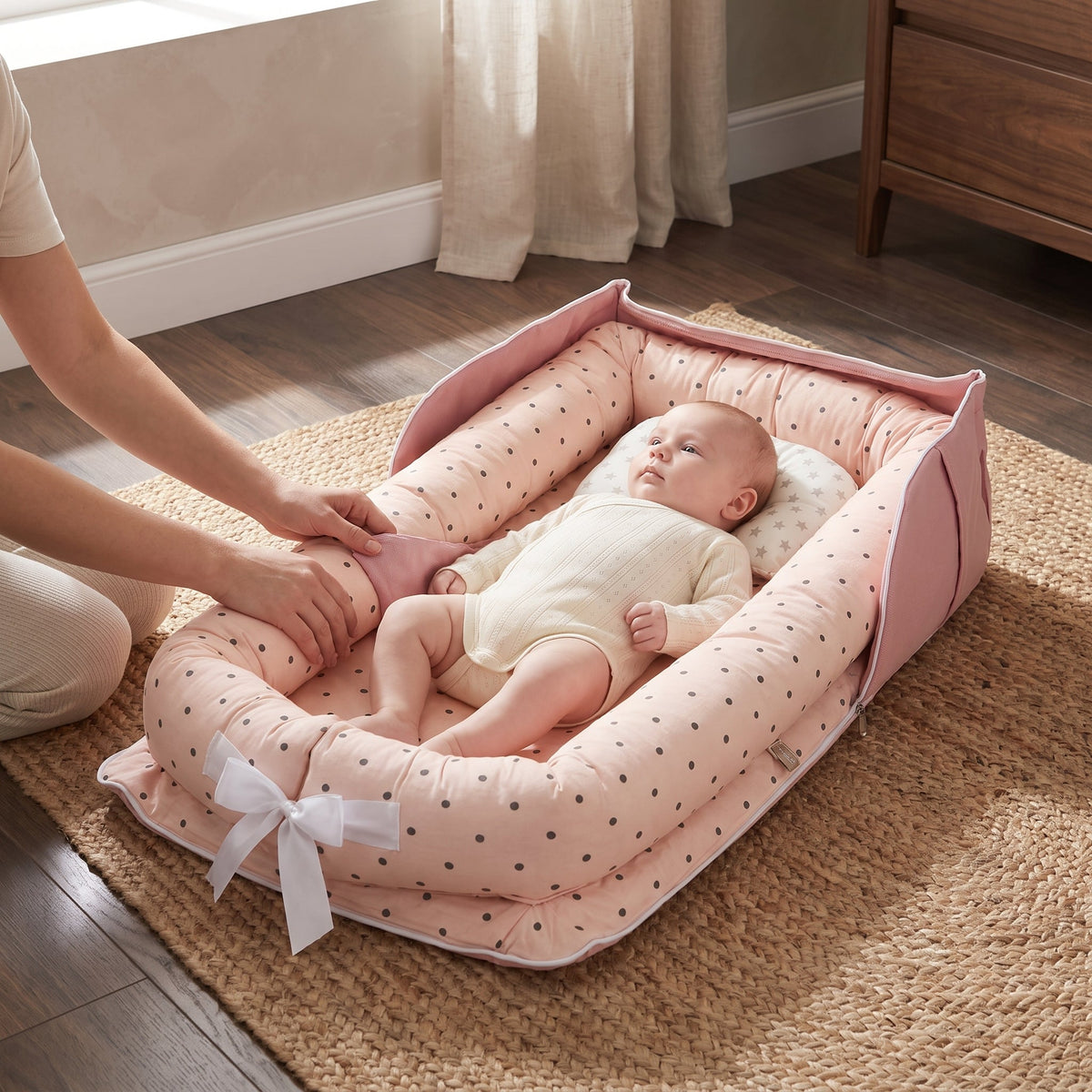 Portable Newborn Sleeping Crib, Converts Bag – Kidoriko