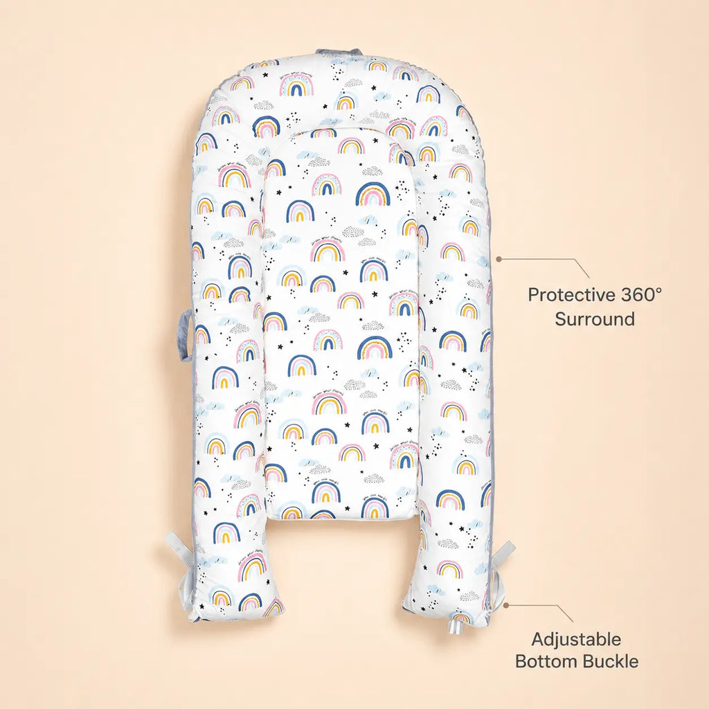 Premium Cotton Baby Lounger Nest, OEKO-TEX Certified – Kidoriko