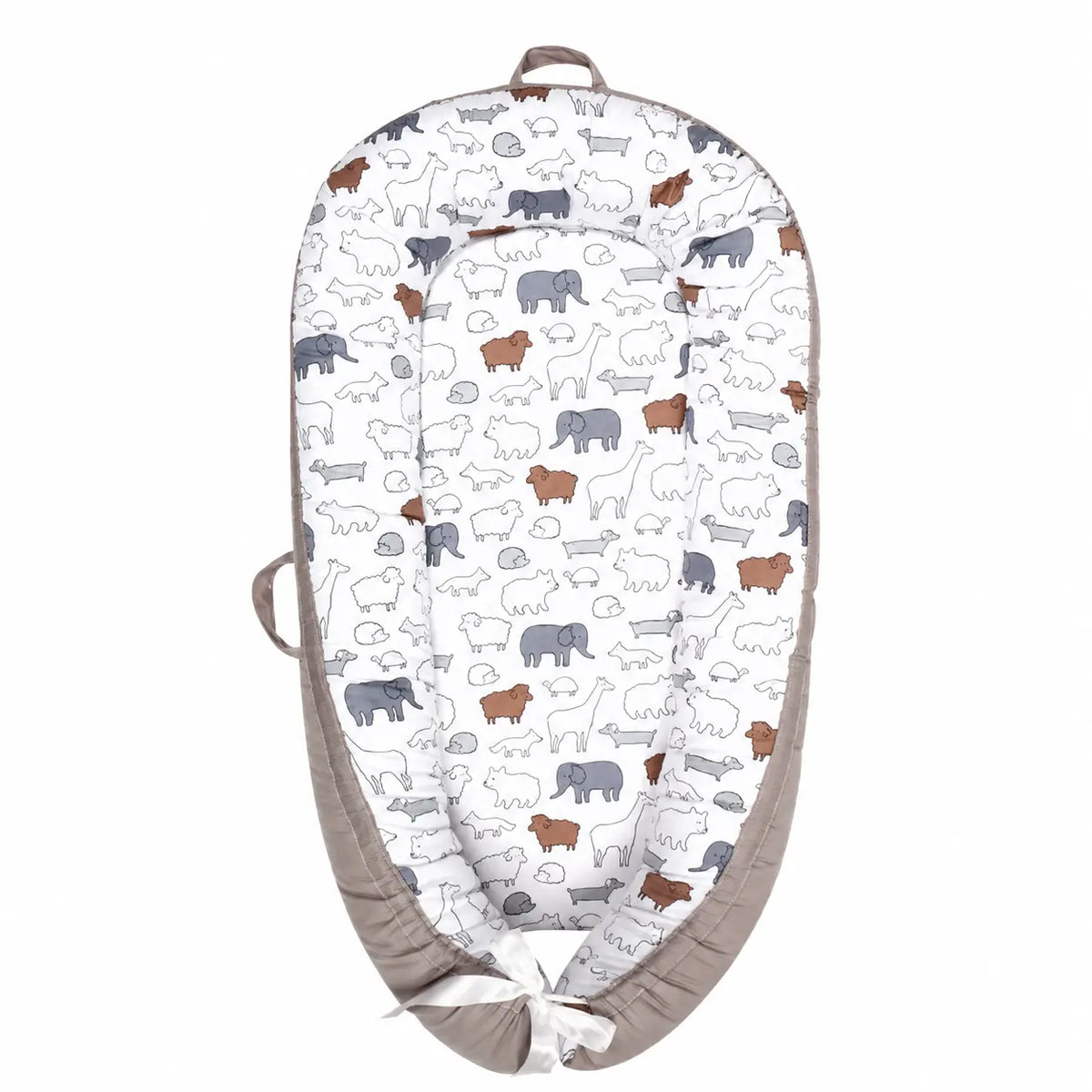 Premium Cotton Baby Lounger Nest, OEKO-TEX Certified – Kidoriko