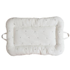 Embroidered Cotton Baby Nap Nest, Portable – Kidoriko