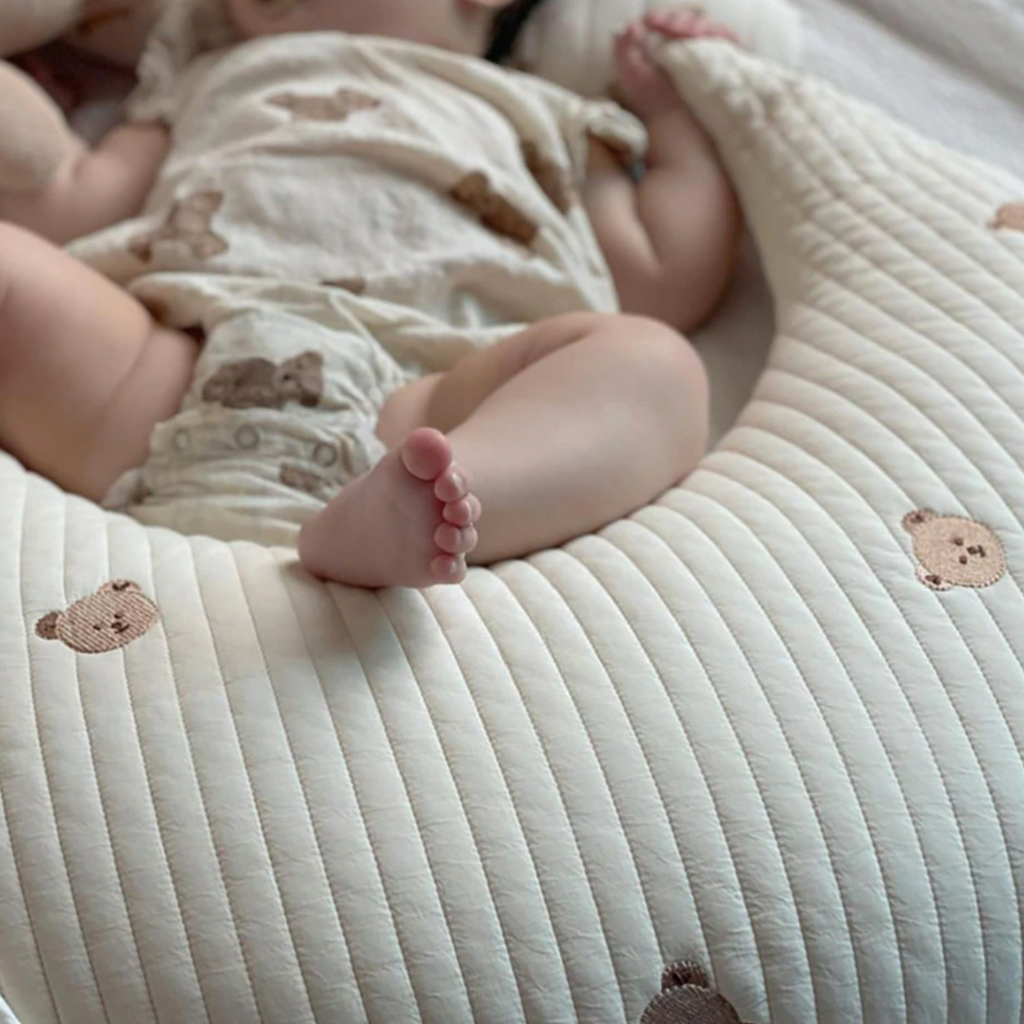 Moon Nursing Pillow, Cotton Blend Support – Kidoriko