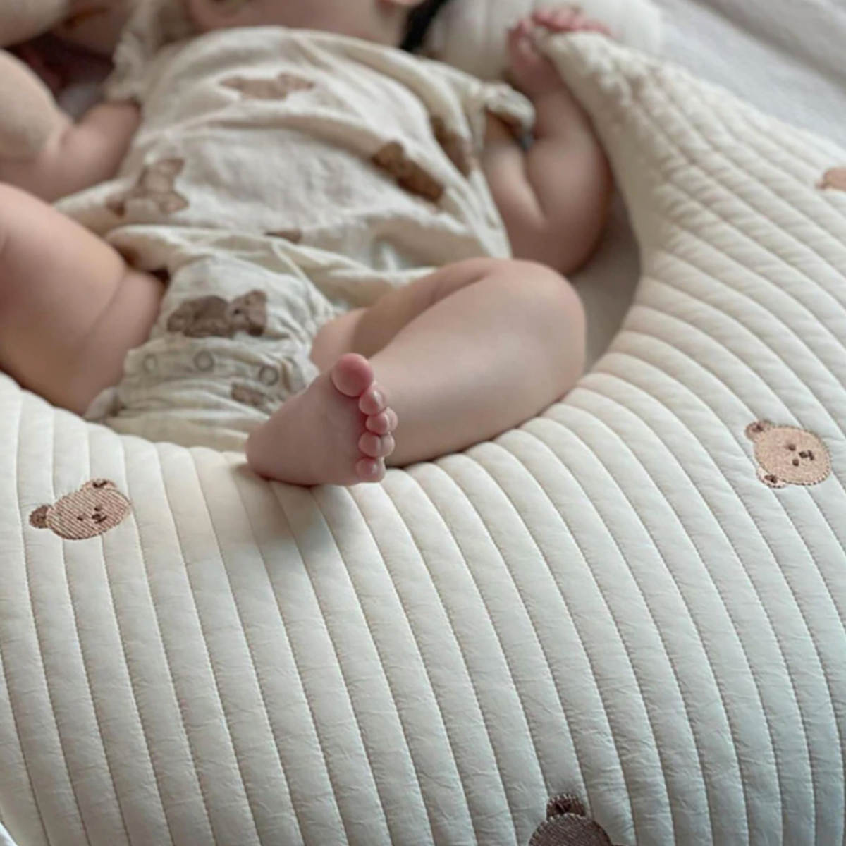 Moon Nursing Pillow, Cotton Blend Support – Kidoriko