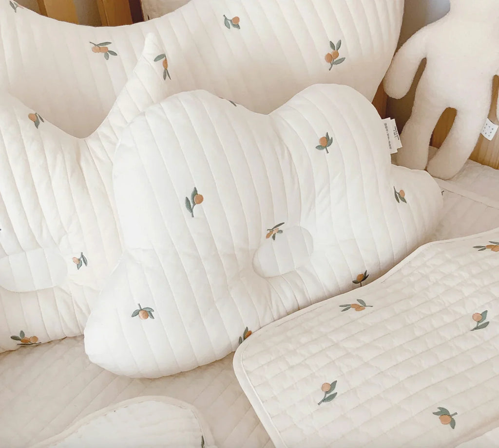 Luxe Cloud Pillow Olive – Soft Nursery Accent Pillow - Kidoriko