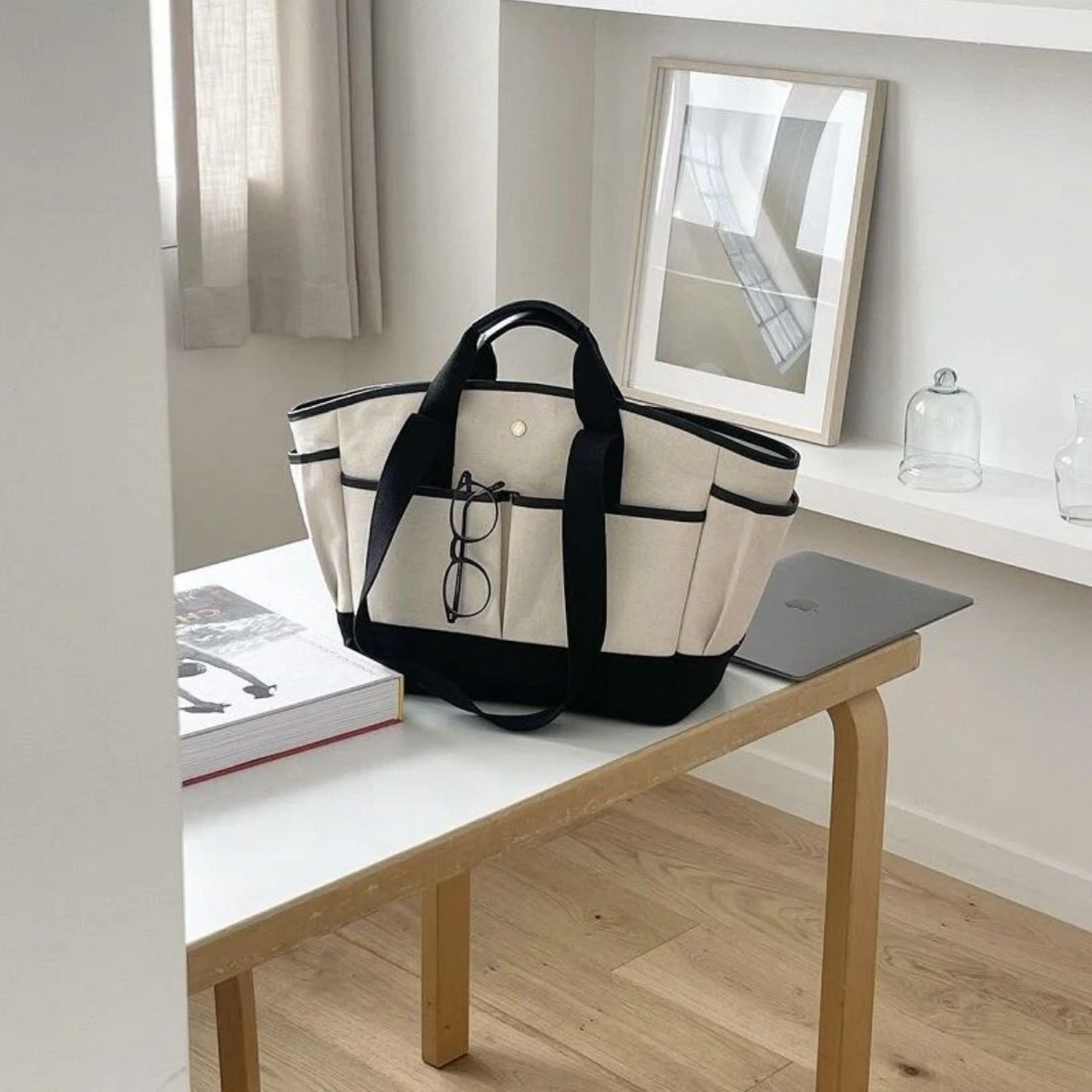 Waterproof Canvas Mom Bag, Spacious Diaper Bag – Kidoriko