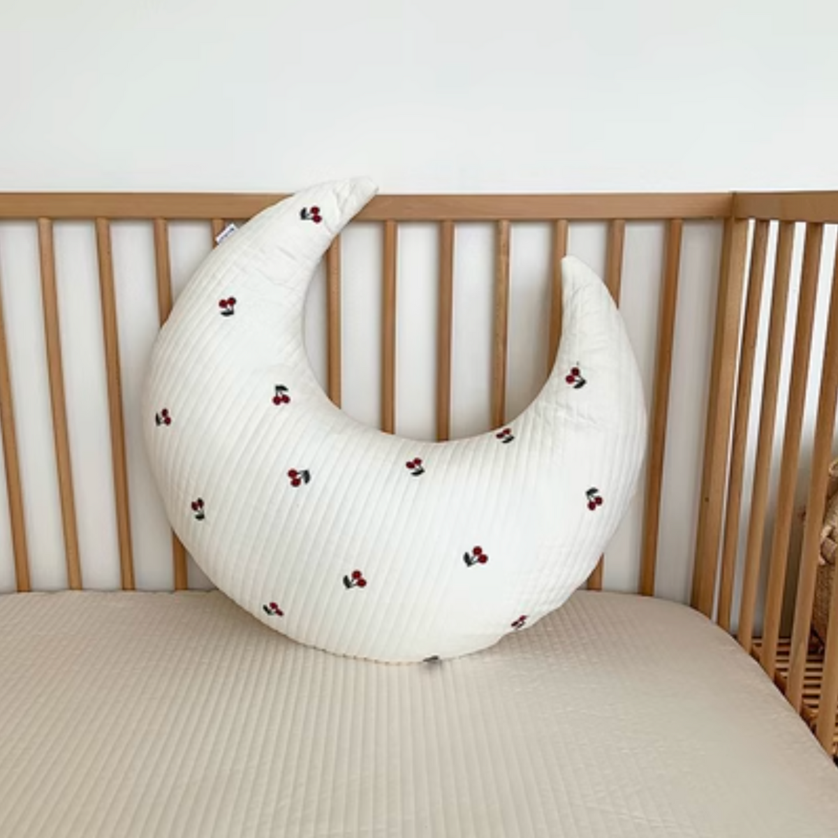 Moon Nursing Pillow, Cotton Blend Support – Kidoriko