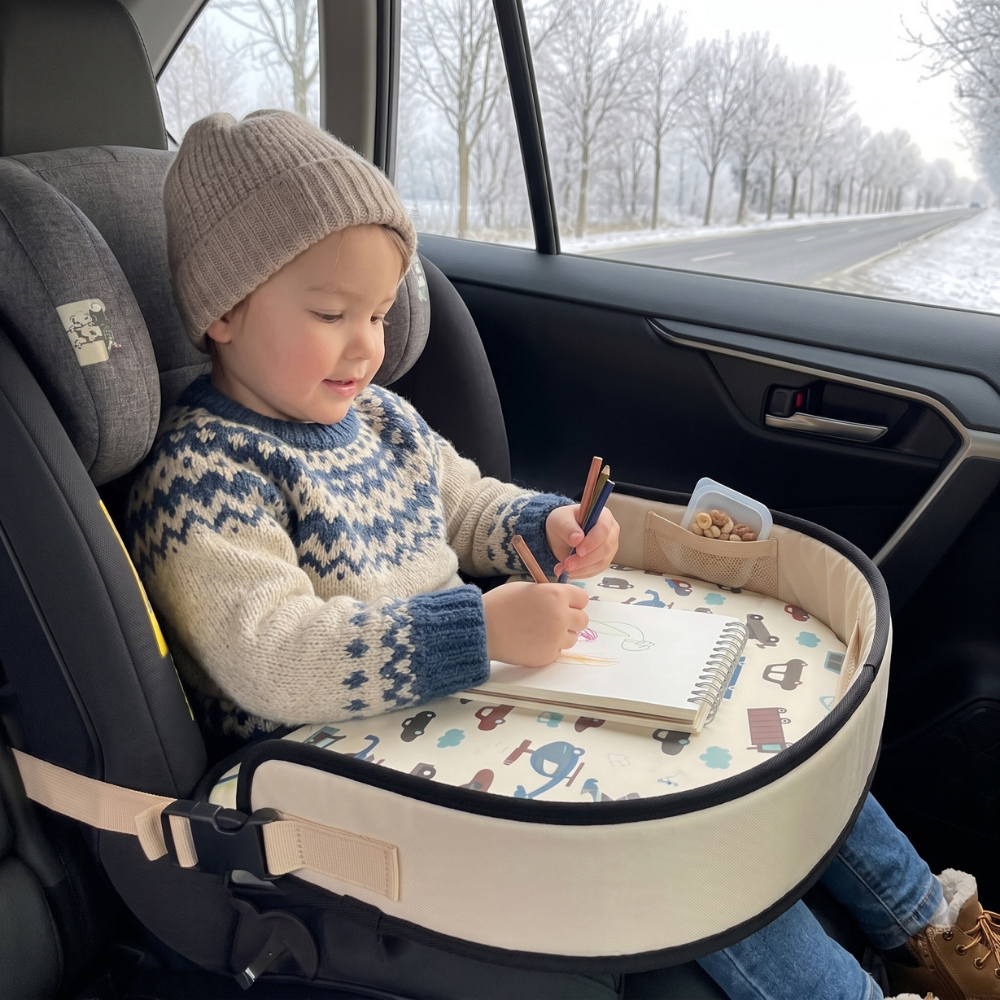 Foldable Activity Tray for Stroller & Car Seat – Kidoriko