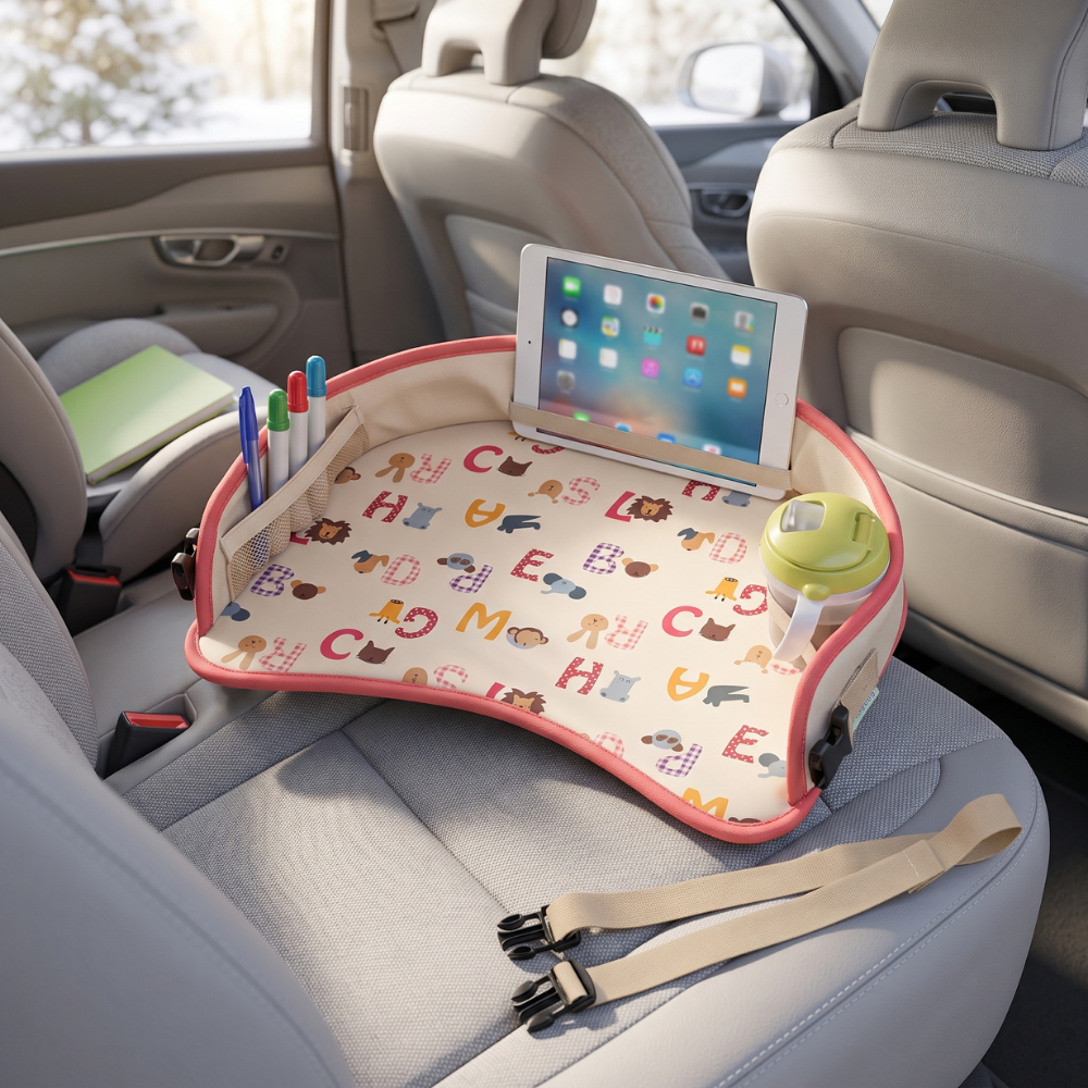 Foldable Activity Tray for Stroller & Car Seat – Kidoriko