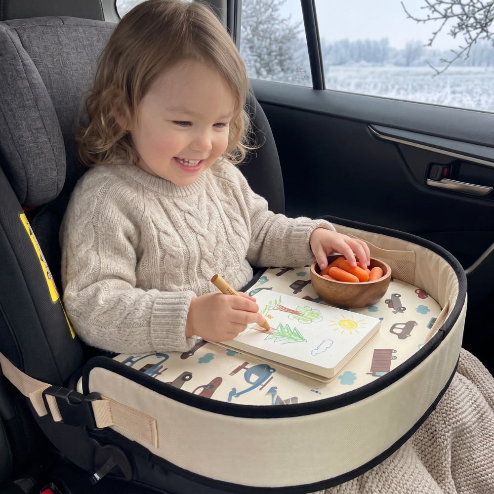 Foldable Activity Tray for Stroller & Car Seat – Kidoriko