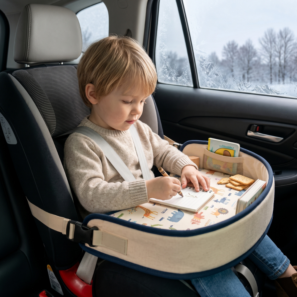 Foldable Activity Tray for Stroller & Car Seat – Kidoriko