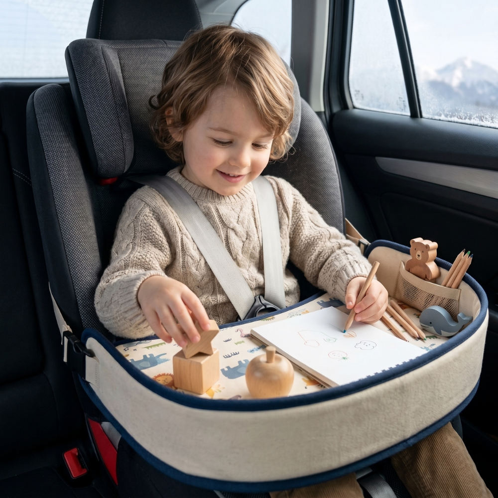 Foldable Activity Tray for Stroller & Car Seat – Kidoriko