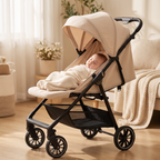 Lightweight Foldable Travel Baby Stroller with Reclining Seat