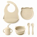 Bear Silicone Baby Feeding Set