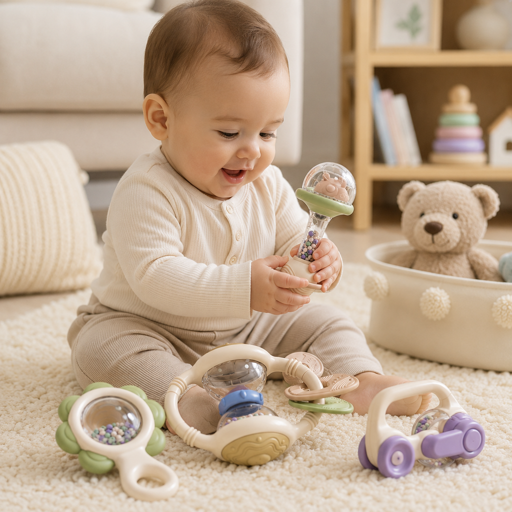 WonderPlay Baby Sensory Toy 10Pc Gift Set