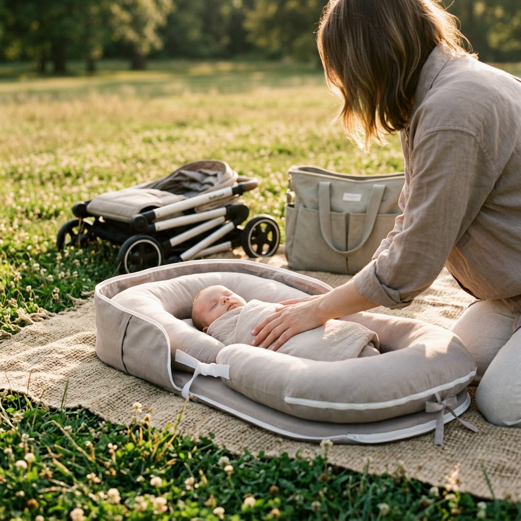 Portable Baby Nest for Rest & Play – Kidoriko