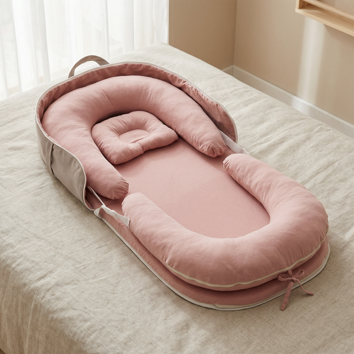 Portable Baby Nest for Rest & Play – Kidoriko
