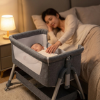 Bedside Co-Sleeper Bassinet, Adjustable Height – Kidoriko