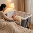 Bedside Co-Sleeper Bassinet, Adjustable Height – Kidoriko