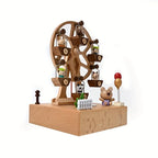 Handcrafted Wooden Ferris Wheel Music Box – Kidoriko