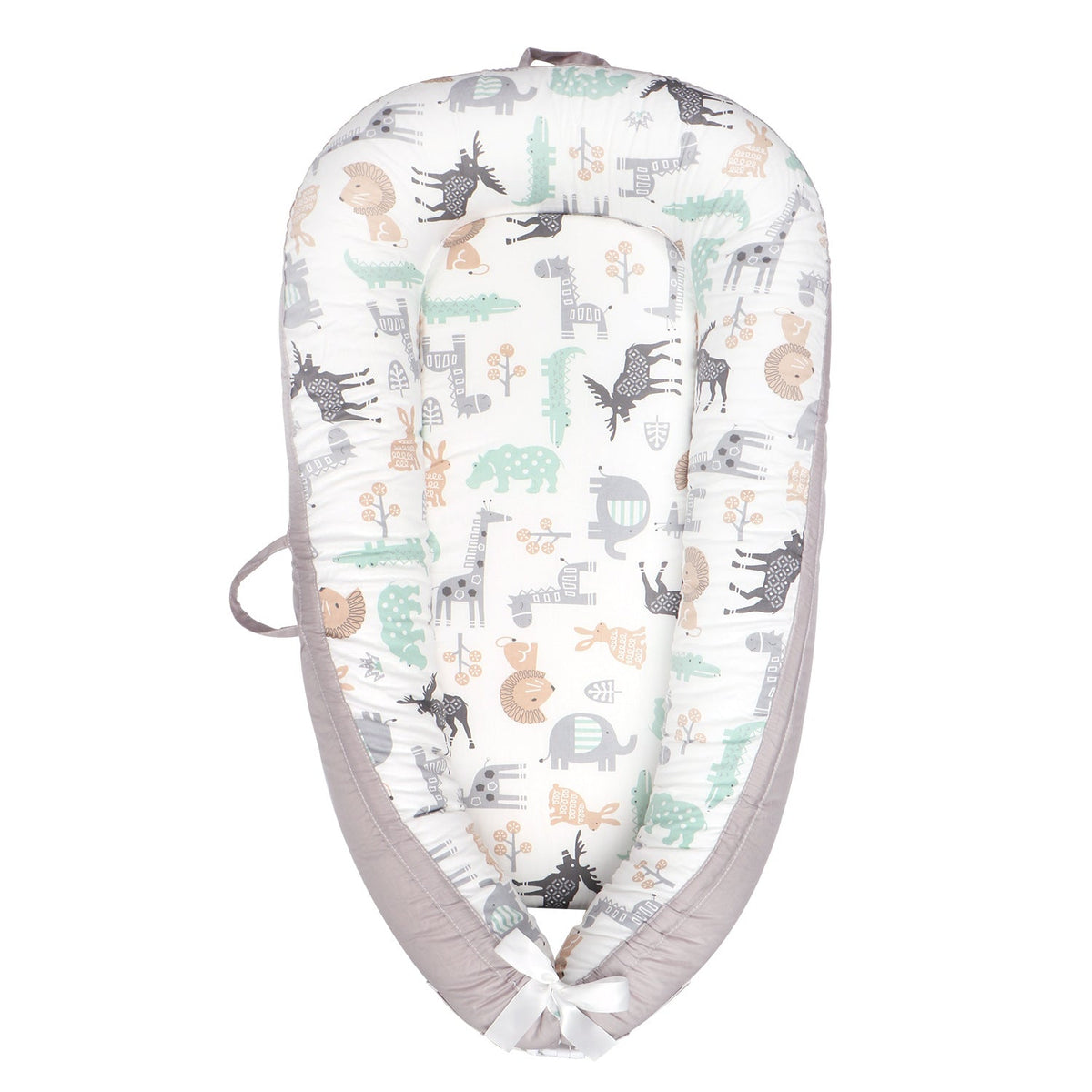 Premium Cotton Baby Lounger Nest, OEKO-TEX Certified – Kidoriko
