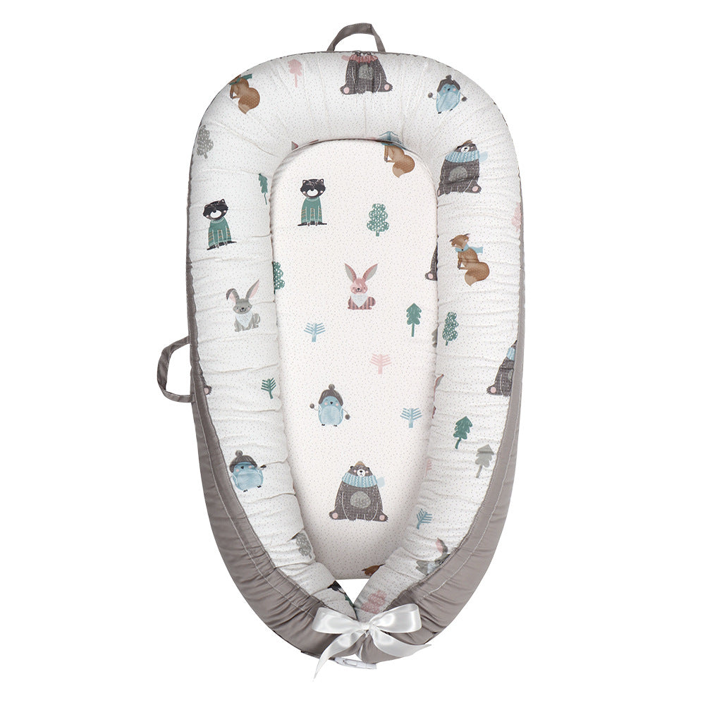 Premium Cotton Baby Lounger Nest, OEKO-TEX Certified – Kidoriko