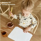 Waterproof Long Sleeve Smock Bib with Pocket – Kidoriko